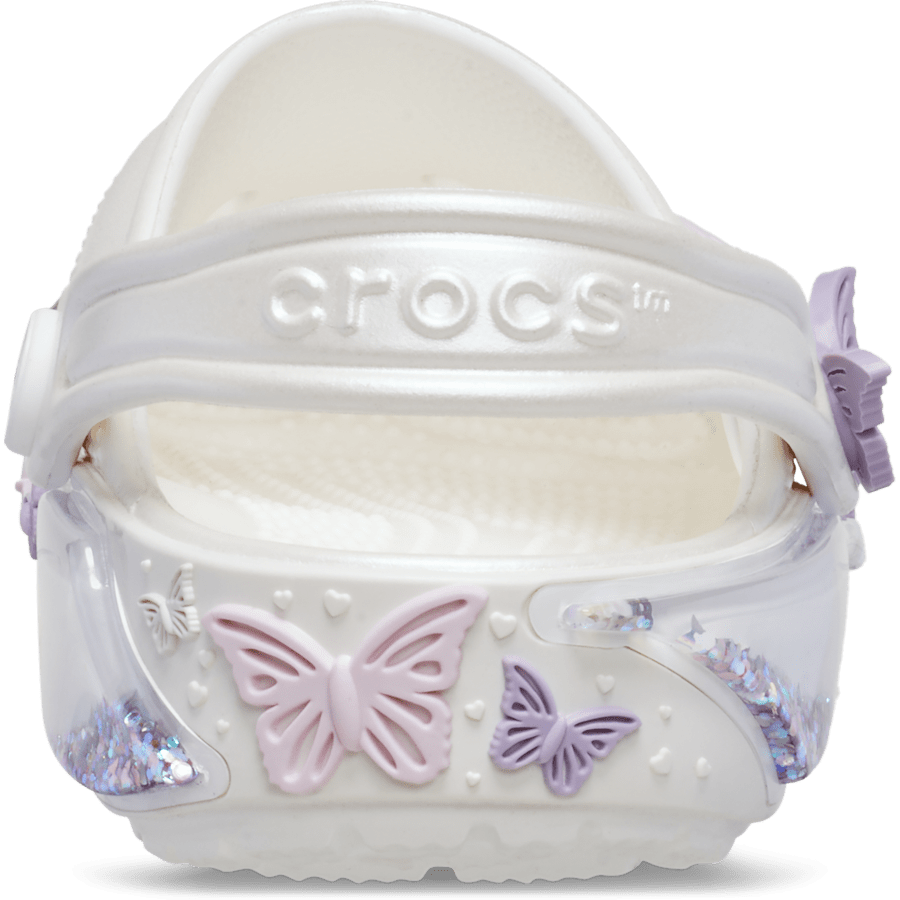 Kids Toddler Classic Butterfly Sparkle Shaker Clog | Crocs us