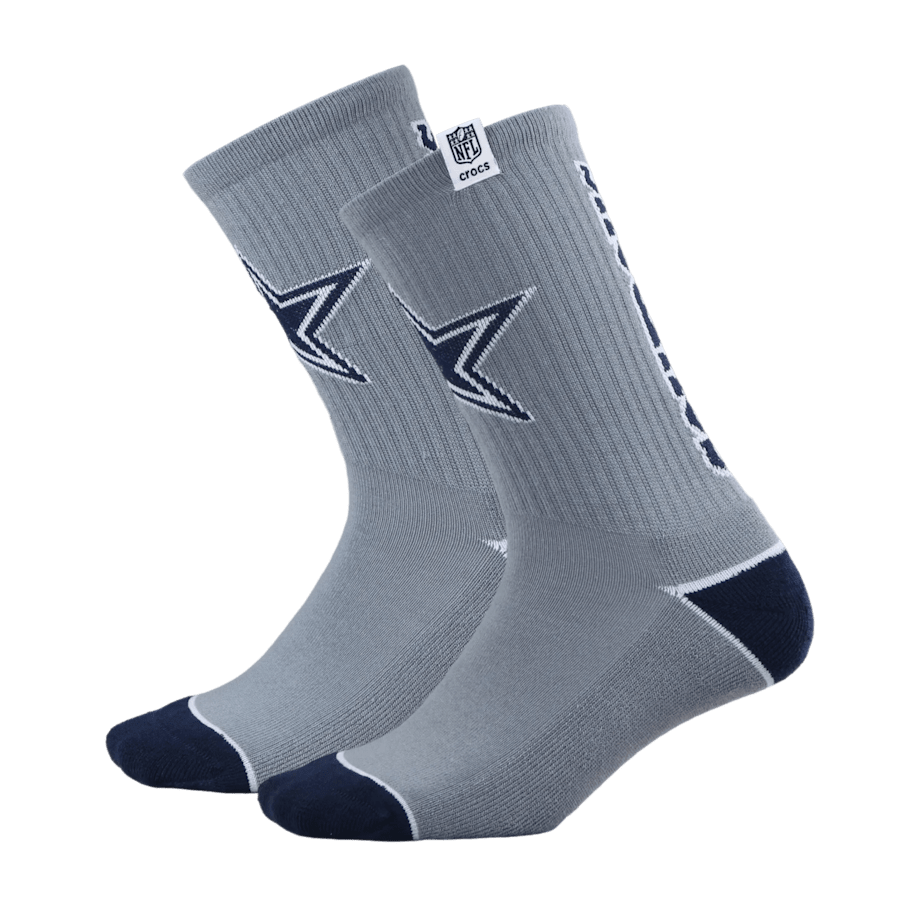 Men NFL Dallas Cowboys Crocs Socks | Crocs On sale