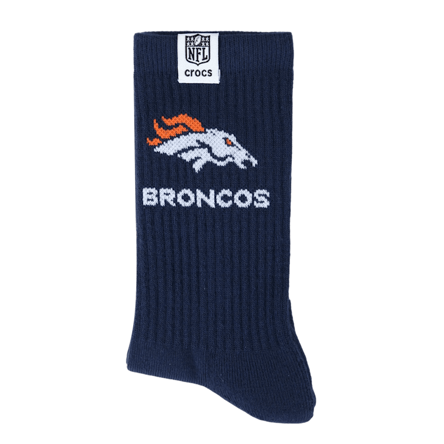 Men NFL Denver Broncos Crocs Socks | Crocs us