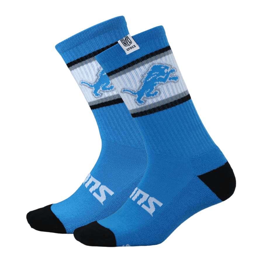 Men NFL Detroit Lions Crocs Socks | Crocs Near me