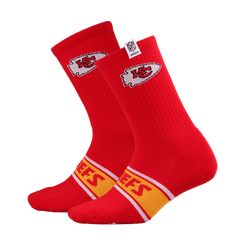 Men NFL Kansas City Chiefs Crocs Socks | Crocs Discount