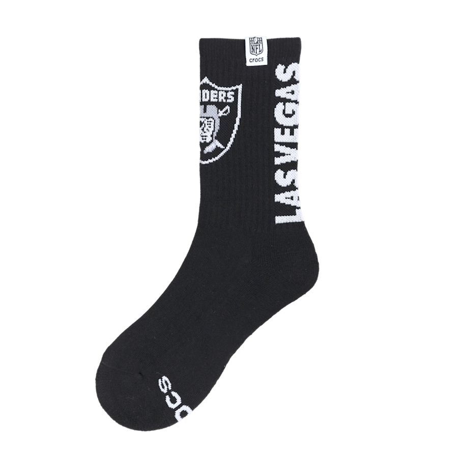 Men NFL Las Vegas Raiders Crocs Socks | Crocs Sale