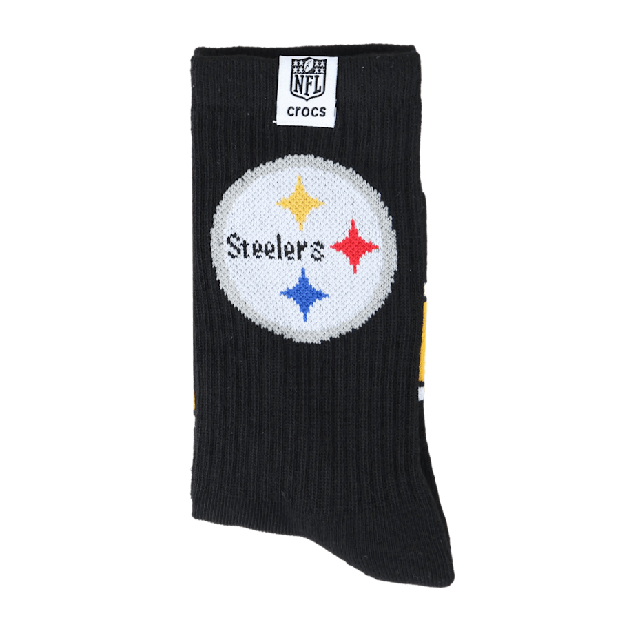Men NFL Pittsburgh Steelers Crocs Socks | Crocs For sale
