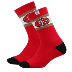 Men NFL San Francisco 49ers Crocs Socks | Crocs