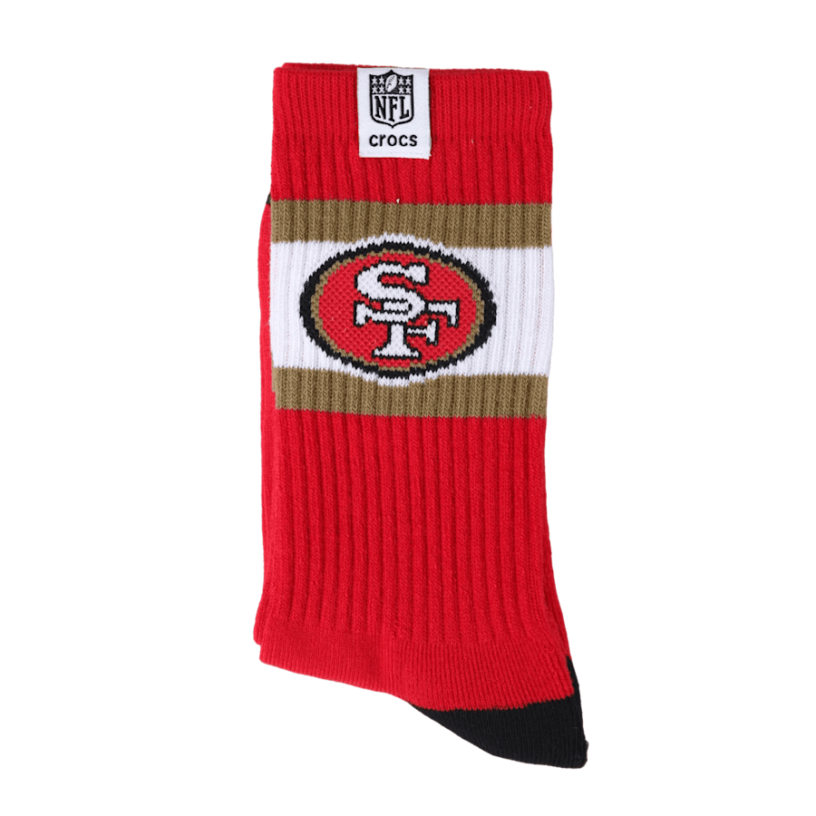 Men NFL San Francisco 49ers Crocs Socks | Crocs